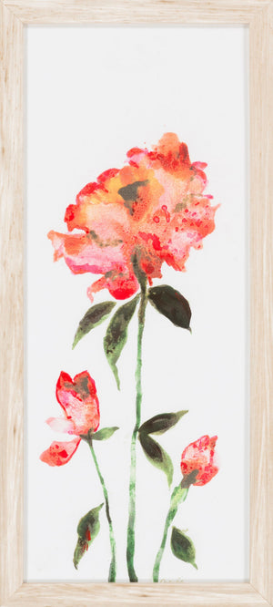 Surya Wall Decor Tip-5000: Modern Framed Art 26"H X 12"W To Revitalize Your Home's Aesthetic Charm! Main, Red Canvas Tip5000-1226