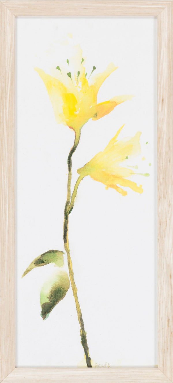 Surya Wall Decor Tip-5000: Modern Framed Art 26"H X 12"W To Revitalize Your Home's Aesthetic Charm! Main, Yellow Canvas Tip5002-1226