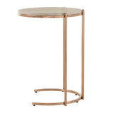 Homelegance By Top-Line Annika Champagne Gold Finish Nesting Tables Champagne Gold Metal