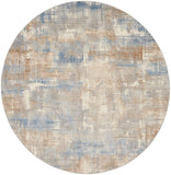 Nourison Calvin KleinCK950 Rush CK951 Machine Made Power-loomed No Border Indoor Only Modern  Rug Blue Beige, Blue Beige High Pile, 100% Polypropylene,Low Pile, 100% Polyester 99446818843