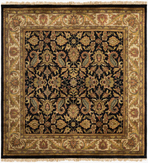 Surya Taj Mahal Tj-101 Luxurious 8' X 8' Handcrafted Wool Rug - Timeless Elegance For Your Home Decor  Nz Wool Tj1047-8sq