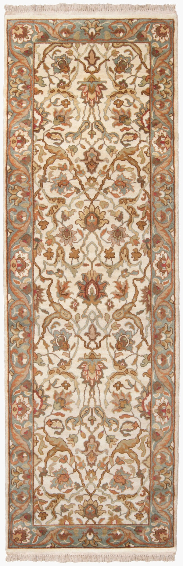 Surya Taj Mahal Tj-101 Luxurious 8' X 8' Handcrafted Wool Rug - Timeless Elegance For Your Home Decor Light Beige Nz Wool Tj1123-268