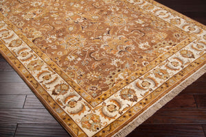 Surya Taj Mahal Tj-101 Luxurious 8' X 8' Handcrafted Wool Rug - Timeless Elegance For Your Home Decor  Nz Wool Tj1130-7999