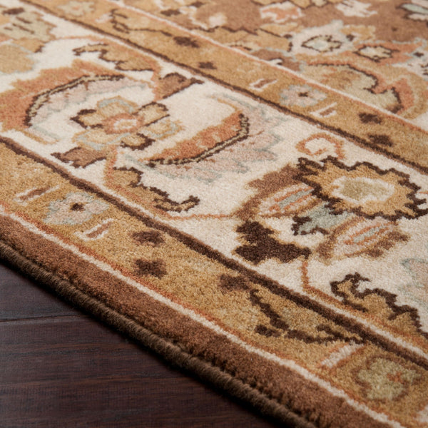 Surya Taj Mahal Tj-101 Luxurious 8' X 8' Handcrafted Wool Rug - Timeless Elegance For Your Home Decor  Nz Wool Tj1130-7999