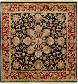Surya Taj Mahal Tj-101 Luxurious 8' X 8' Handcrafted Wool Rug - Timeless Elegance For Your Home Decor  Nz Wool Tj1187-8sq