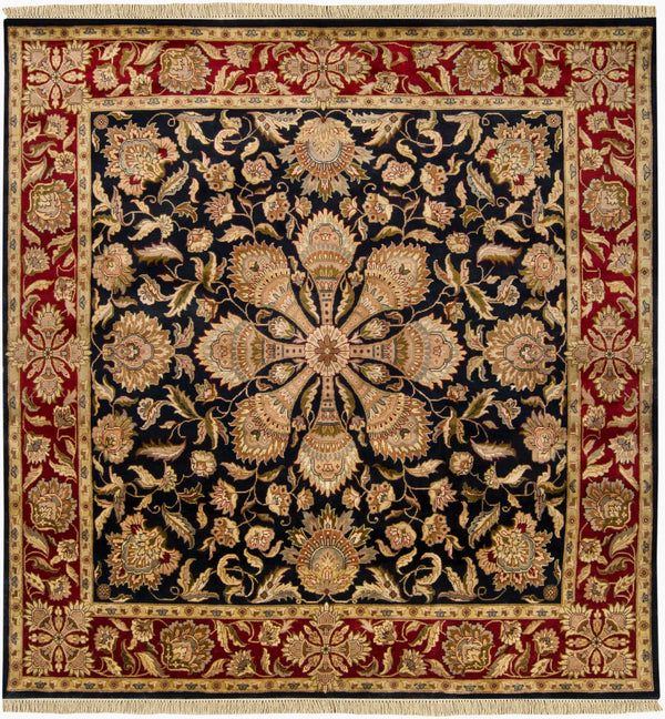Surya Taj Mahal Tj-101 Luxurious 8' X 8' Handcrafted Wool Rug - Timeless Elegance For Your Home Decor  Nz Wool Tj1187-8sq