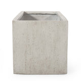 Christopher Knight Home® - Noble House - - Outdoor Large Square Mgo Planter