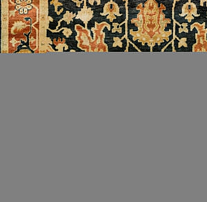 Surya Taj Mahal Tj-6575 Handmade 2' X 3' Luxurious New Zealand Wool Rug - Exquisite Hand-knotted Design Black Nz Wool Tj6599-23