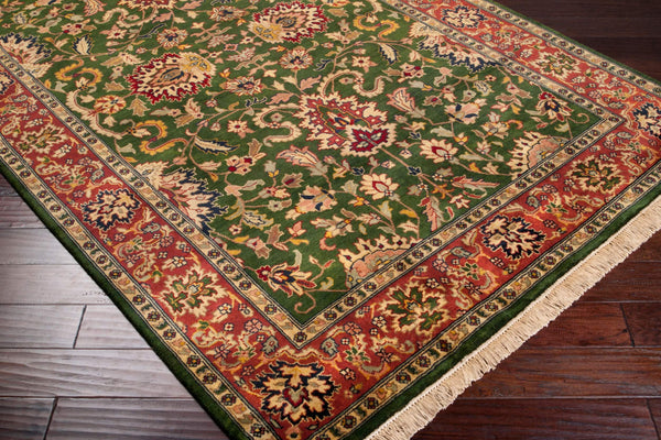 Surya Taj Mahal Hand-made 8' X 8' Luxurious New Zealand Wool Rug - Elegant Touch For Your Home Decor  Nz Wool Tj837-8sq