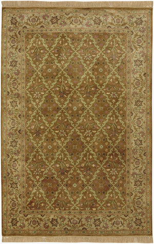 Surya Taj Mahal Tj-909 2'6" X 8' Hand-knotted New Zealand Wool Rug - Elegant, Durable, Timeless Design  Nz Wool Tj909-268