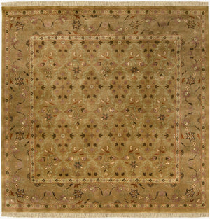 Surya Taj Mahal Tj-909 2'6" X 8' Hand-knotted New Zealand Wool Rug - Elegant, Durable, Timeless Design  Nz Wool Tj909-8sq