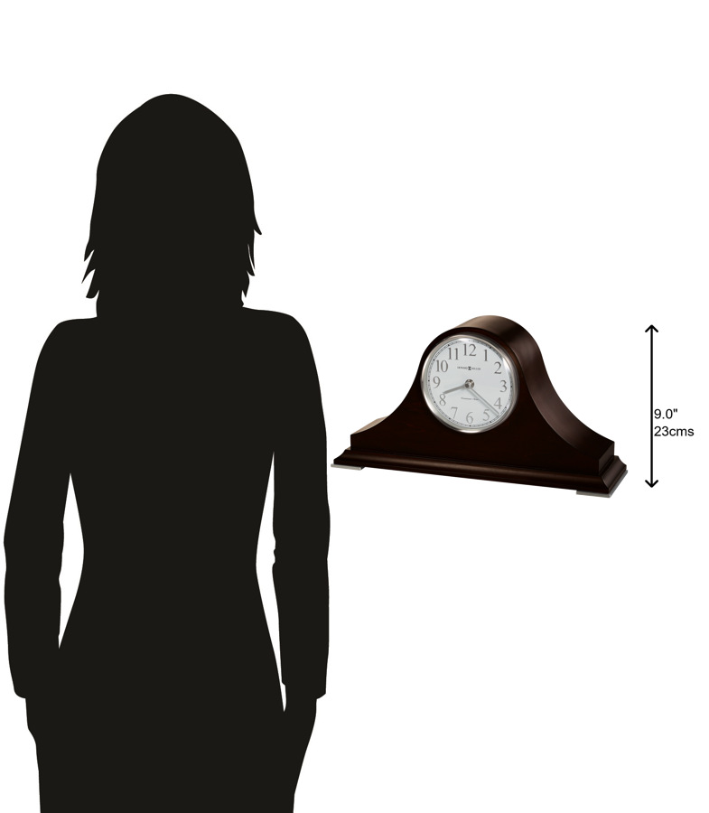 Hekman Furniture 635226 Stunning Dark Wood Mantel Clock With Westminster Chime – Timeless Elegance For Your Home Black Coffee Salem Mantel Clock 635226