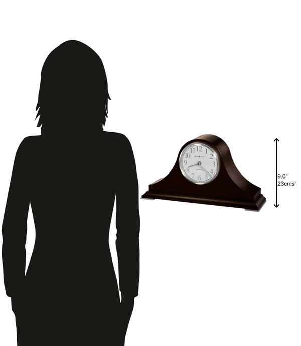 Hekman Furniture 635226 Stunning Dark Wood Mantel Clock With Westminster Chime – Timeless Elegance For Your Home Black Coffee Salem Mantel Clock 635226