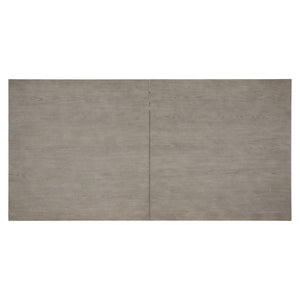 Bernhardt Bernhardt Albion Extendable Dining Table 88-124" Pewter White Oak Farmhouse With X-Stretcher Stability K1749