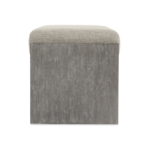 Bernhardt Bernhardt Foundations Bench — 54" Modern-Rustic Acacia In Dark Shale With Woven Cushion, Versatile Seating 306508