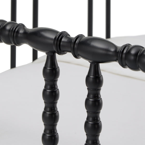 Homelegance By Top-Line Ambrose Metal Spool Daybed Black Metal