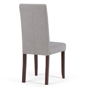 English Elm Acadian Parson Dining Chairs Set Of 2 In Cloud Grey - Elegant Comfort For Modern Spaces B136P159791