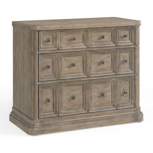 A.R.T. Furniture Reforma Bachelor’S Chest - Stylish Casual Traditional With Cedar-lined Drawer & Hammered Knobs Brown Parawood Solids,Random Match Flaky Oak Veneers,Metal 324158-2358
