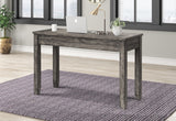 Parker House Tempe - Grey Stone 47 In. Writing Desk Grey Stone Solid Pine Plank / Pine Solids / Birch Veneers TEM#347D-GST