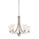 Treme 25'' Wide 5-Light Chandelier - Brushed Nickel TK0020217 Thomas