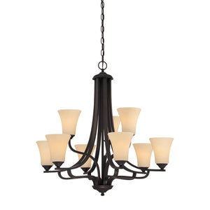 Treme 34'' Wide 9-Light Chandelier - Espresso TK0021704 Thomas