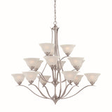 Prestige 48'' Wide 15-Light Chandelier - Brushed Nickel TK0023217 Thomas