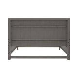 Drew & Jonathan Home Griffith California King Panel Bed Gray with Light Wood Finish P367-BR-K5 Pulaski Furniture