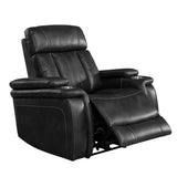 Parker House Parker Living Royce - Midnight Power Recliner Midnight 90% Polyester, 10% PU (W) MROY#812PH-MID