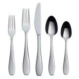 Oneida Glide 20-Piece Stainless Steel Flatware Set, Mirror Finish, Service for 4