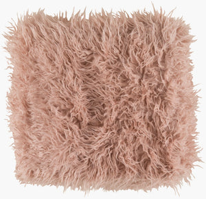 Surya Kharaa Plush Faux Fur Throw Blanket Acrylic Blend Cozy Layer for Sofa or Bed TKH1003-5060