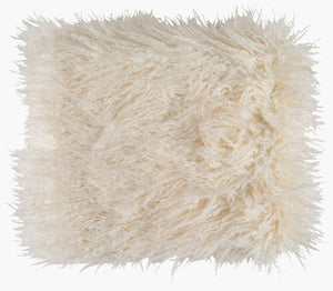 Surya Kharaa Modern Woven Throw Blanket - 50"X60" Cozy Polyester-acrylic Blend For Stylish Home Decor Cream Acrylic,Polyester,Polyester Tkh1004-5060