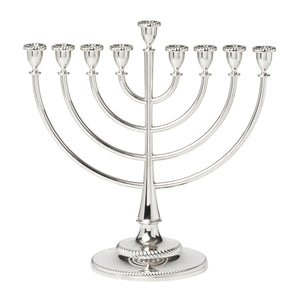 Lenox Reed and Barton Roseland Silver Menorah Metallic, NO COLOR METAL 896613