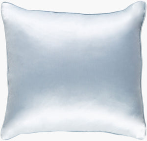 Surya Tokyo Tkyo-7203 18" X 18" Durable Accent Pillow - Modern Woven Design For Stylish Home Decor Pale Blue Polyester,Polyester Tkyo7203-1818d
