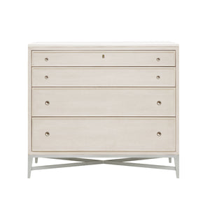 Ashby Place 4-Drawer Bachelor's Chest Natural with Reflection Gray Finish P359123 Pulaski Furniture