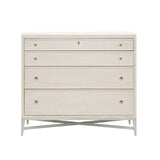 Ashby Place 4-Drawer Bachelor's Chest Natural with Reflection Gray Finish P359123 Pulaski Furniture