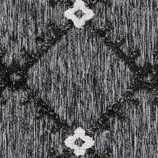 Livabliss Toledo Collection High Pile Polypropylene Rug Bohemian Geometric Living Room Accent TLD2304-537