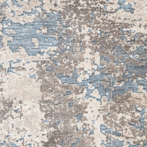 Surya Talise 2' X 3' Handmade Rug – Durable Polyester, Modern Design, Perfect For Chic Home Decor Spaces Pale Blue Polyester Tle1005-23