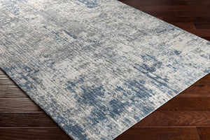 Surya Talise 2' X 3' Handmade Rug – Durable Polyester, Modern Design, Perfect For Chic Home Decor Spaces Denim Polyester Tle1007-23