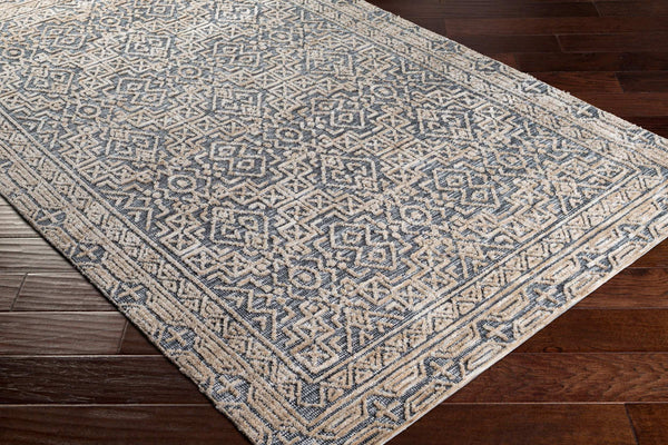Surya Talise 2' X 3' Handmade Rug – Durable Polyester, Modern Design, Perfect For Chic Home Decor Spaces Navy Polyester Tle1011-576