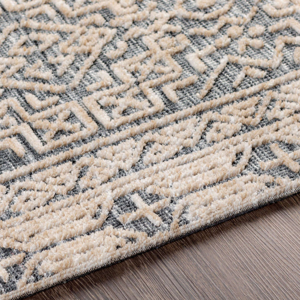 Surya Talise 2' X 3' Handmade Rug – Durable Polyester, Modern Design, Perfect For Chic Home Decor Spaces Navy Polyester Tle1011-576