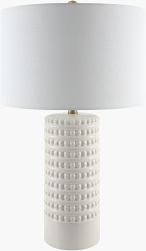 Livabliss Tolfa Linen Shade Metal Base Table Lamp Warm Diffused Light for Living Room Bedroom TLF-003