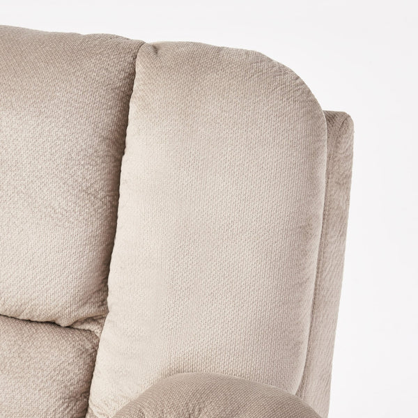 English Elm Christopher Knight Home® - Luxurious Manual Recliner Chair with Skin-Friendly Fabric, Dual Cup Holders, Ergonomic Padded Comfort Coffee 57578.00LAT