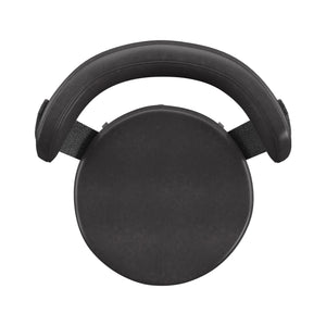 Homelegance By Top-Line Amir Faux Leather Metal Swivel 29" Bar Height Stools (Set of 2) Black Metal