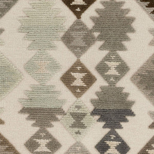 Surya Tallo Handmade 2'6" X 8' Rug - Global Inspired Elegance, Durable Wool, Low Pile With Warranty! Oatmeal Wool Tll3003-268