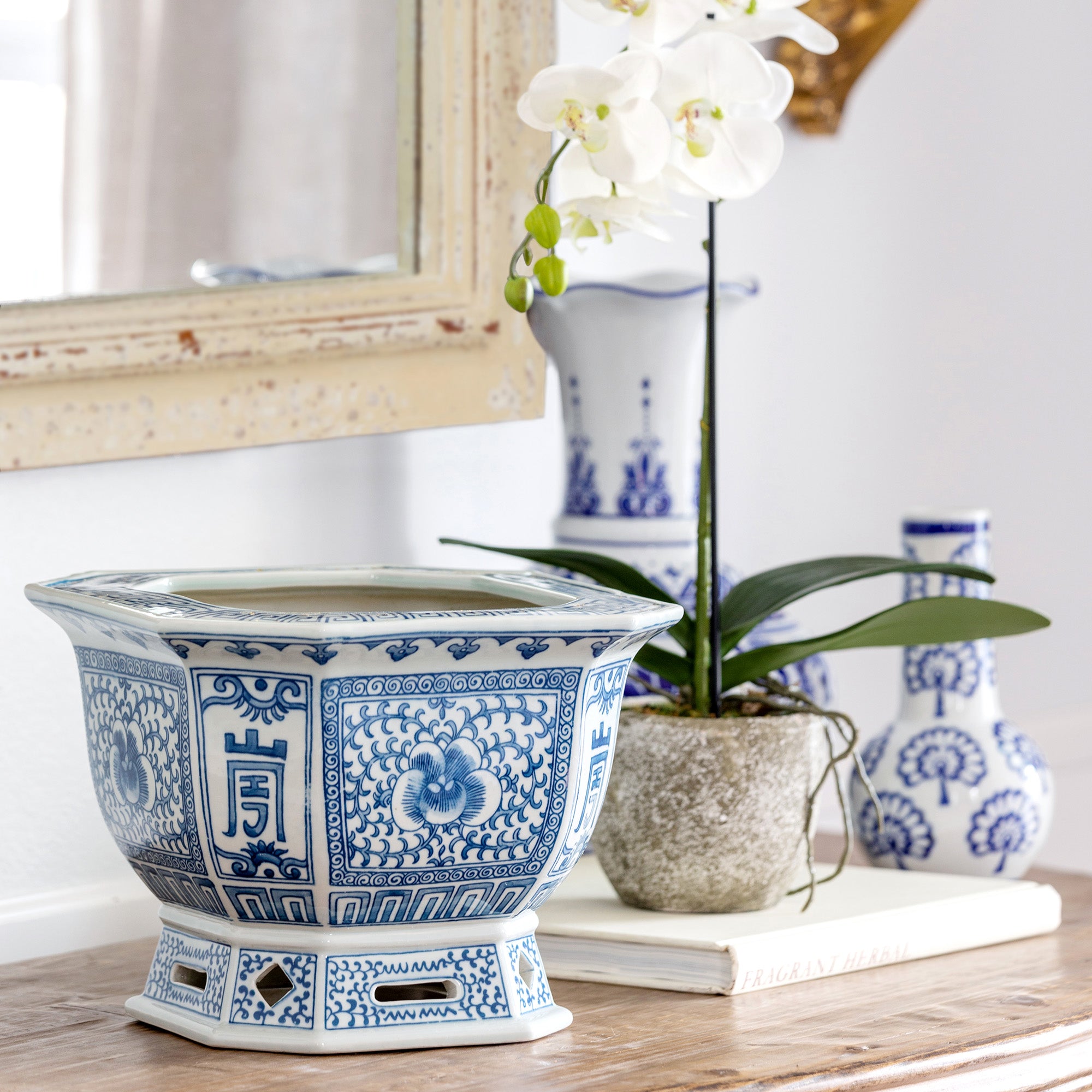 Park Hill Chinoiserie Planter - Thumbnail 3