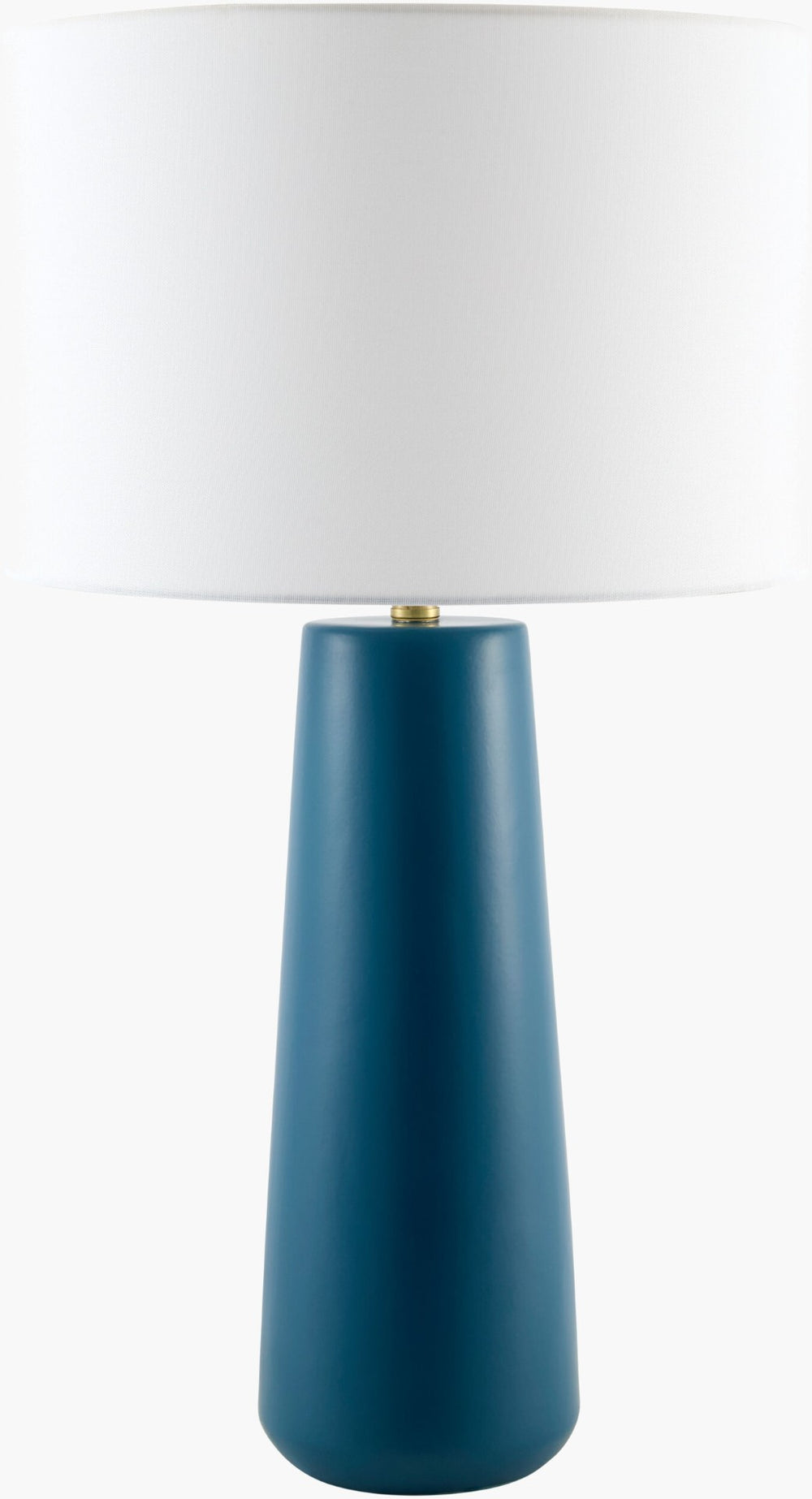 Livabliss Talari Art Deco Linen Shade Table Lamp Mixed Base Ambient Glow for Bedroom TLRI-001