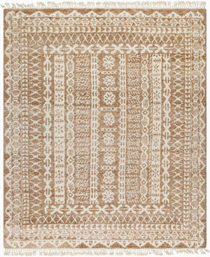 Surya Tulsa 10' X 14' Handmade Global Style Rug - Luxurious Wool, Durable, Soft Underfoot, Unique Charm Beige Wool Tls2300-69