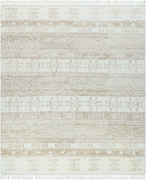 Surya Tulsa 10' X 14' Handmade Global Style Rug - Luxurious Wool, Durable, Soft Underfoot, Unique Charm Cream Wool Tls2301-23