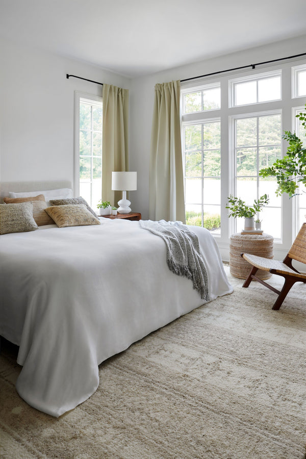 Surya Tulsa 10' X 14' Handmade Global Style Rug - Luxurious Wool, Durable, Soft Underfoot, Unique Charm Cream Wool Tls2301-23