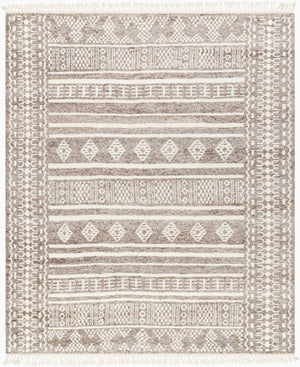 Surya Tulsa 10' X 14' Handmade Global Style Rug - Luxurious Wool, Durable, Soft Underfoot, Unique Charm Taupe Wool Tls2302-1014